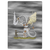 Porte-bloc Dragon mécanique (Dos)