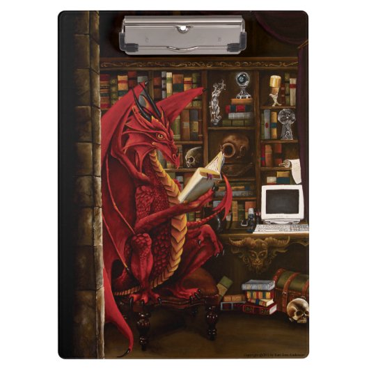 Porte-bloc Dragon Podcast Library (Devant)