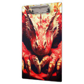 Porte-bloc Dragon rouge (Gauche)