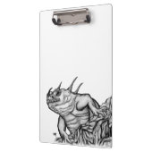 Porte-bloc Dragon sur le rocher (Gauche)