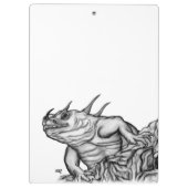 Porte-bloc Dragon sur le rocher (Dos)