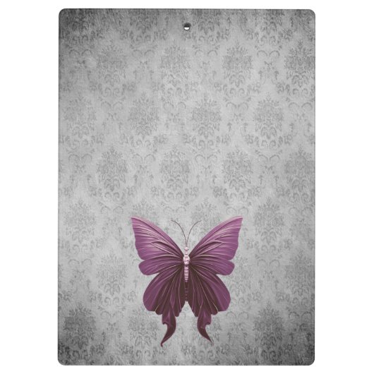 Porte-bloc Dragonfly à bijoux magenta (Dos)