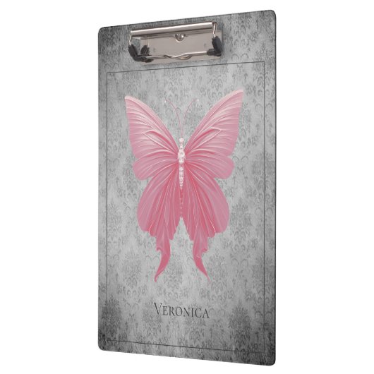 Porte-bloc Dragonfly à bijoux rose (Gauche)