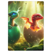 Porte-bloc Dragons à couver (Dos)