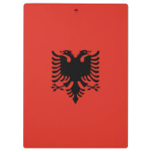 Porte-bloc Drapeau albanais (Dos)