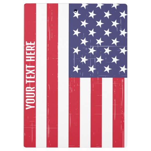 Porte-bloc Drapeau américain tendance (Dos)