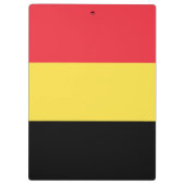 Porte-bloc Drapeau belge (Dos)