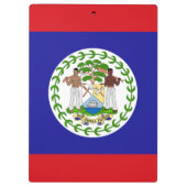 Porte-bloc Drapeau bélizien (Dos)