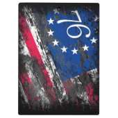 Porte-bloc Drapeau Betsy Ross 1776 4 juillet patriotique (Dos)