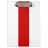 Porte-bloc Drapeau biélorusse (rouge et blanc) (Devant)