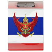 Porte-bloc Drapeau brillant de la Thaïlande (Devant)