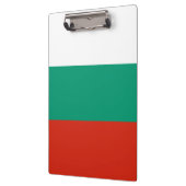 Porte-bloc drapeau bulgare patriotique (Gauche)