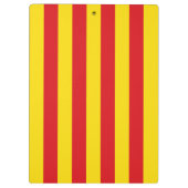Porte-bloc Drapeau catalan (Catalogne) (Dos)
