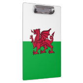 Porte-bloc Drapeau celtique du dragon rouge du Pays de Galles (Swatch)