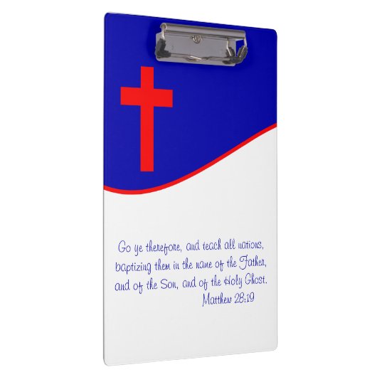 Porte-bloc Drapeau Chrisitan inspiré (Swatch)