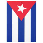 Porte-bloc Drapeau Cuba (Dos)