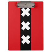 Porte-bloc Drapeau d'Amsterdam (Devant)