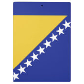Porte-bloc Drapeau de Bosnie-Herzégovine (Dos)