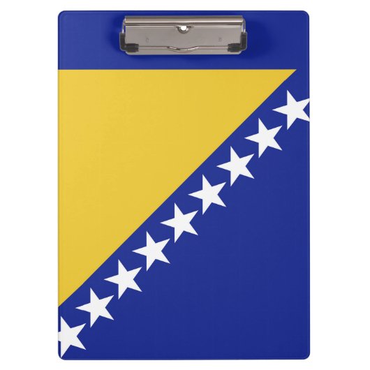 Porte-bloc Drapeau de Bosnie-Herzégovine (Devant)