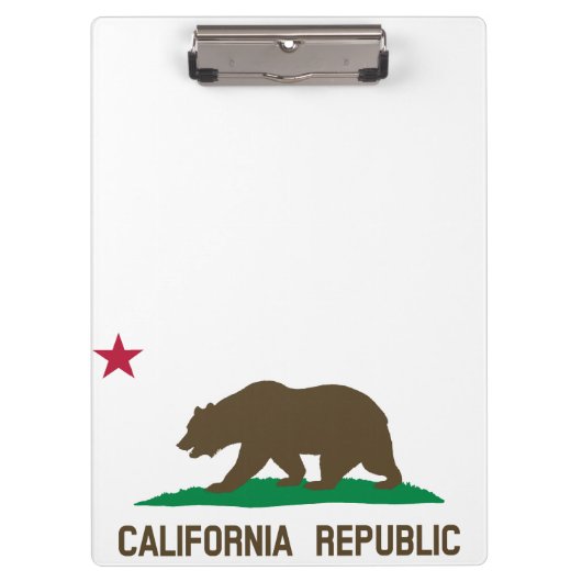 Porte-bloc Drapeau de Californie (Devant)