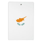 Porte-bloc Drapeau de Chypre Mini Porte - bloc (Dos)