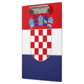 Porte-bloc Drapeau de Croatie (Gauche)