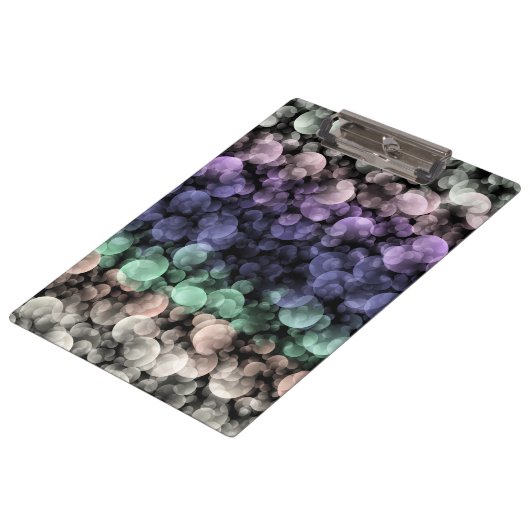 Porte-bloc Drapeau de fierté Uingender Boho Groovy Bulles Écl (Incliné)