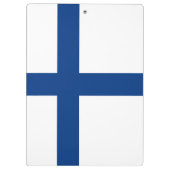 Porte-bloc Drapeau de Finlande (Dos)