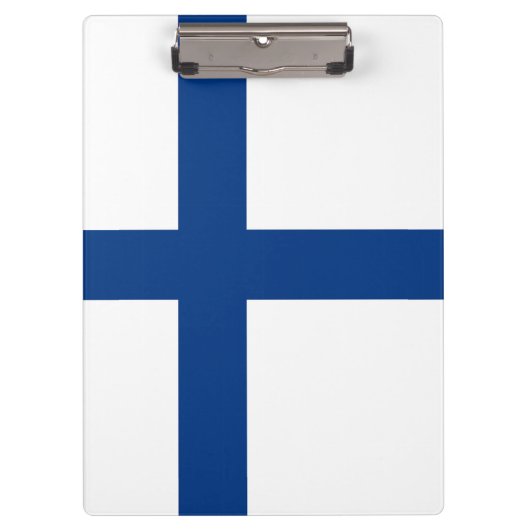 Porte-bloc Drapeau de Finlande (Devant)