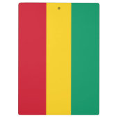 Porte-bloc Drapeau de Guinée (Dos)