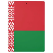 Porte-bloc drapeau de la Biélorussie (Dos)