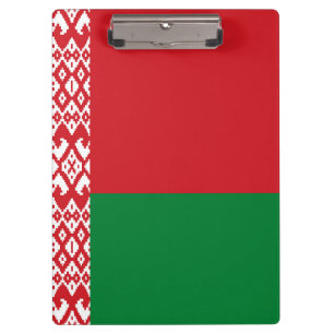Porte-bloc drapeau de la Biélorussie