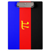 Porte-bloc Drapeau de la Fierté polyamérale (Devant)
