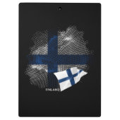Porte-bloc Drapeau de la Finlande (Dos)