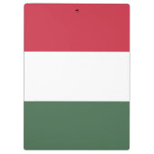 Porte-bloc drapeau de la Hongrie (Dos)