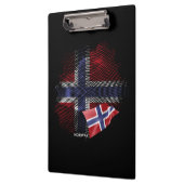 Porte-bloc Drapeau de la Norvège (Gauche)