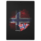 Porte-bloc Drapeau de la Norvège (Dos)