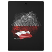 Porte-bloc Drapeau de la Pologne (Dos)