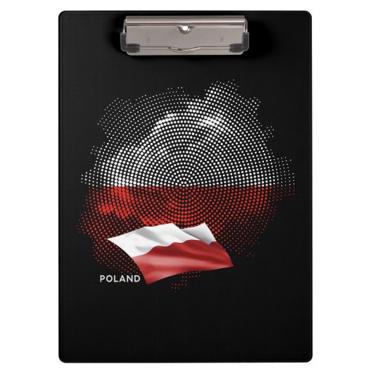 Porte-bloc Drapeau de la Pologne (Devant)