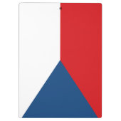Porte-bloc Drapeau de la République tchèque (Dos)
