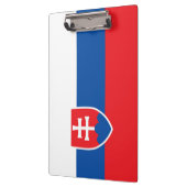 Porte-bloc Drapeau de la Slovaquie (Gauche)