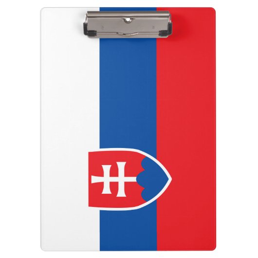 Porte-bloc Drapeau de la Slovaquie (Devant)