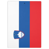 Porte-bloc Drapeau de la Slovénie (Dos)