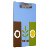 Porte-bloc Drapeau de la ville de Fresno, Californie Porte -  (Swatch)