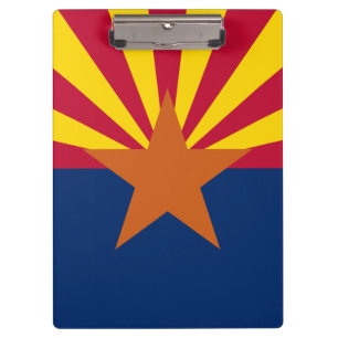 Porte-bloc Drapeau de l'Arizona : Soleil couchant étoile, L'É