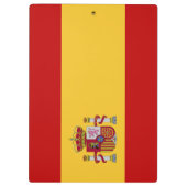Porte-bloc Drapeau de l'Espagne (Dos)