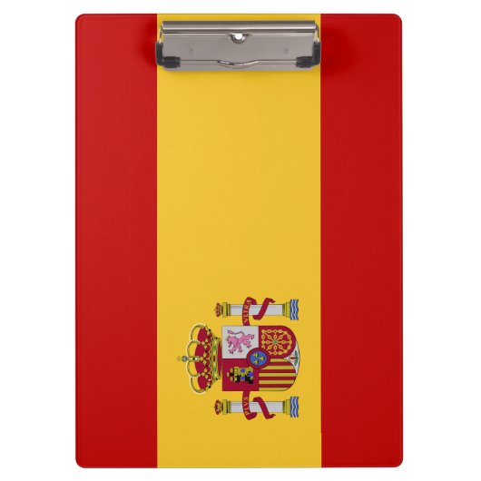 Porte-bloc Drapeau de l'Espagne (Devant)