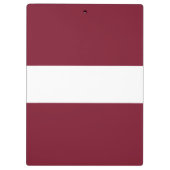 Porte-bloc Drapeau de Lettonie (Dos)