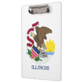 Porte-bloc Drapeau de l'Illinois (Gauche)