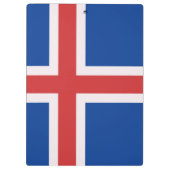 Porte-bloc Drapeau de l'Islande (Dos)